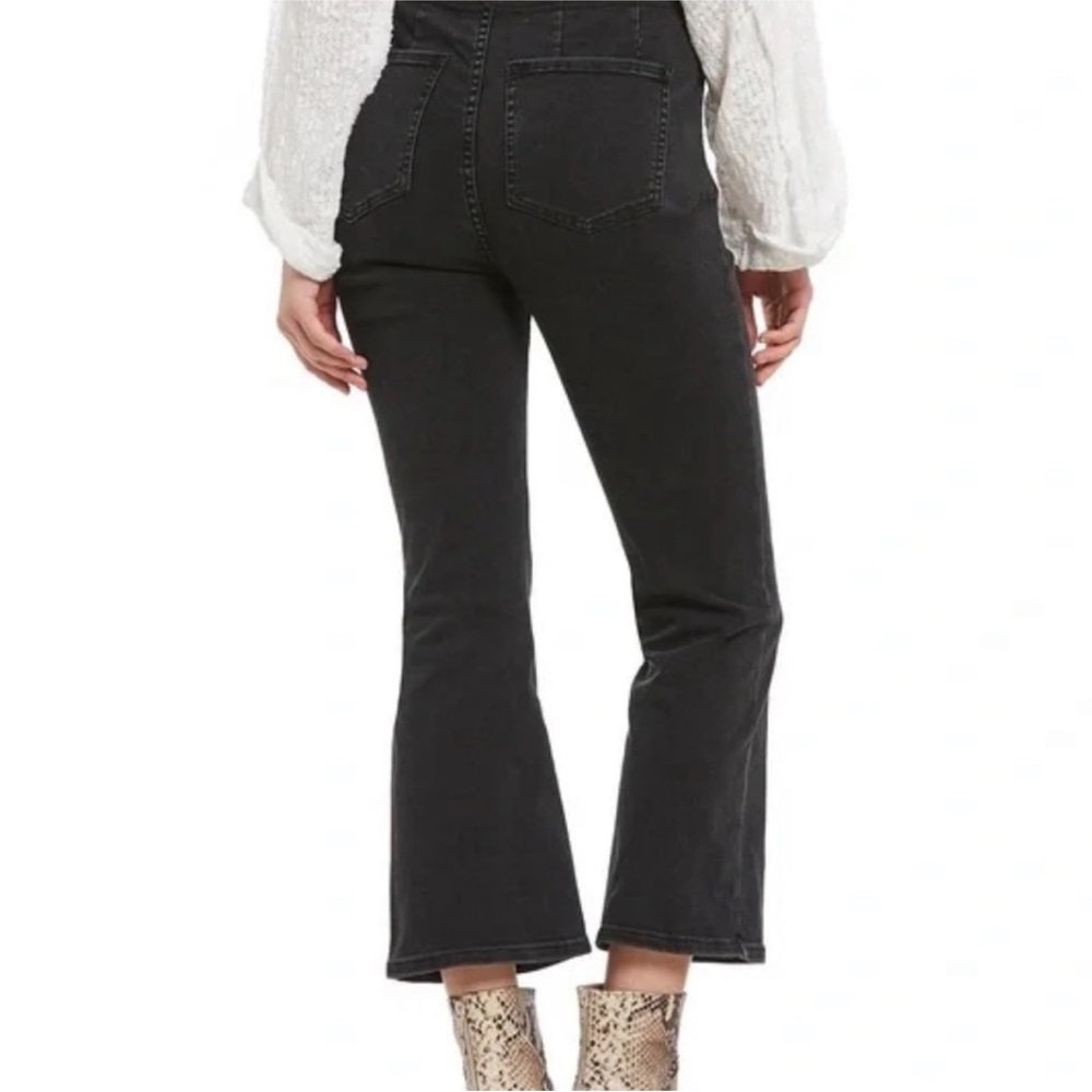 Free People Ultra High Pull On Crop Boot Jeans Size 28 - Picture 2 of 5